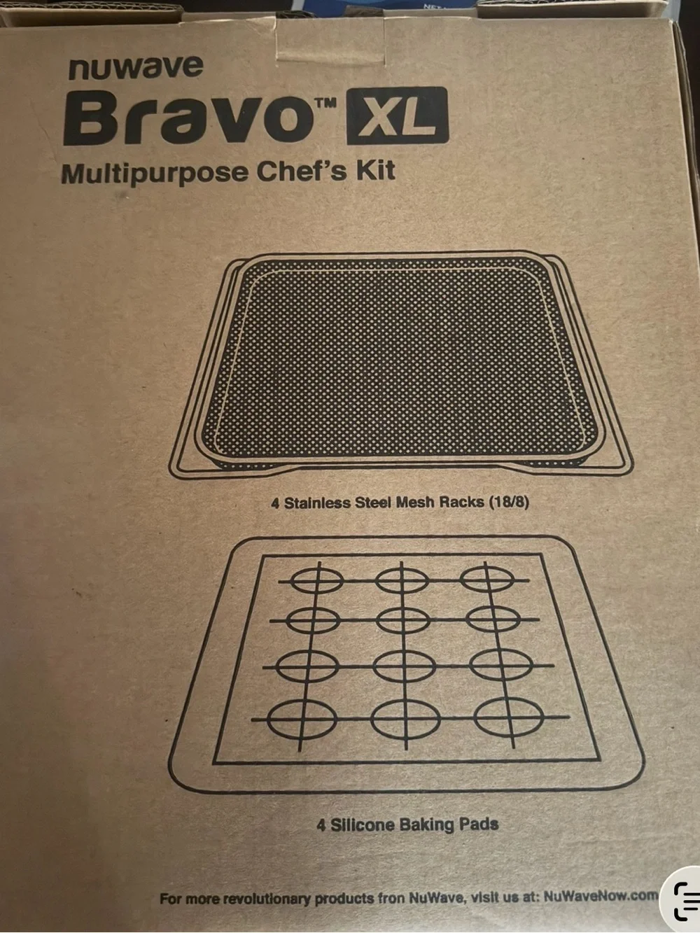 NuWave Bravo XL Multipurpose Chef's Kit - Brown